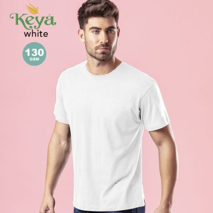 Camiseta Adulto Blanca ""keya"" MC130 - Imagen 4