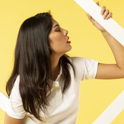 Polo Mujer Blanco ""keya"" WPS180 - Imagen 5