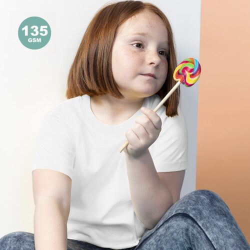 Camiseta Niño Blanca Hecom