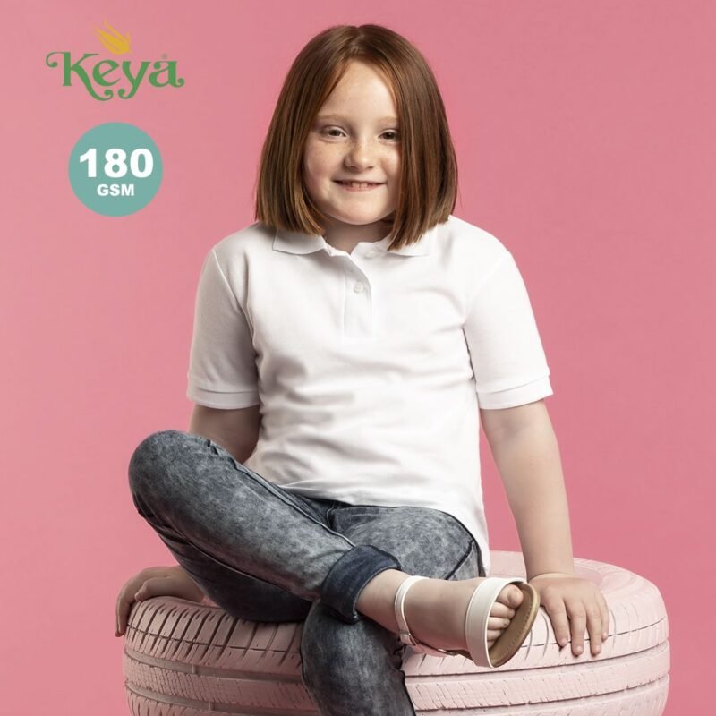 Polo Niño Blanco ""keya"" YPS180