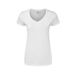 Camiseta Mujer Blanca Iconic V-Neck - Imagen 2