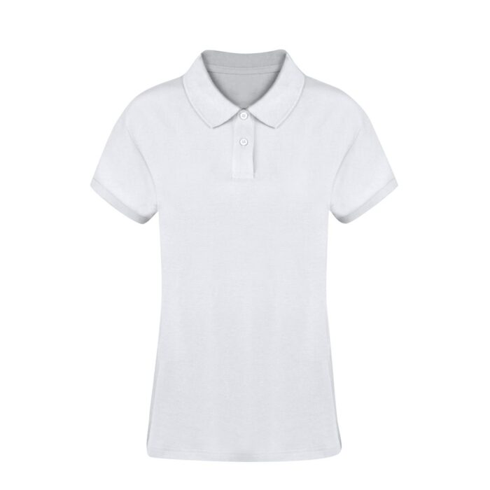 Polo Mujer Blanco Koupan - Imagen 1