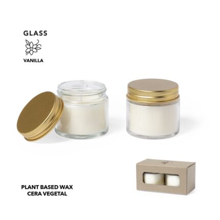 Set Velas Aromáticas Kesha - Imagen 2